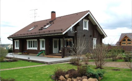 Дома рубленные в финском стиле