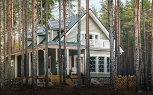 Проекты Домов из Клееного Бруса из Финляндии
